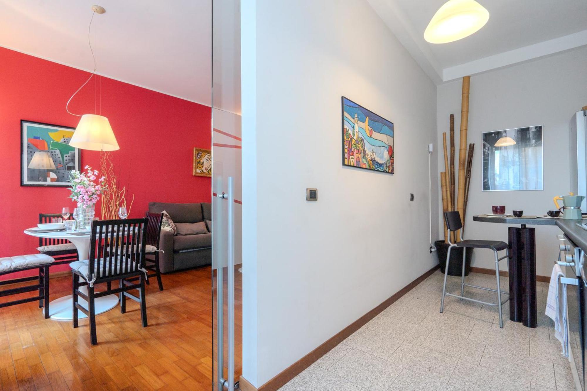 Caseospitali - Casa Pop Art Luminoso Per 4 Citta Studi, Lambrate Milano